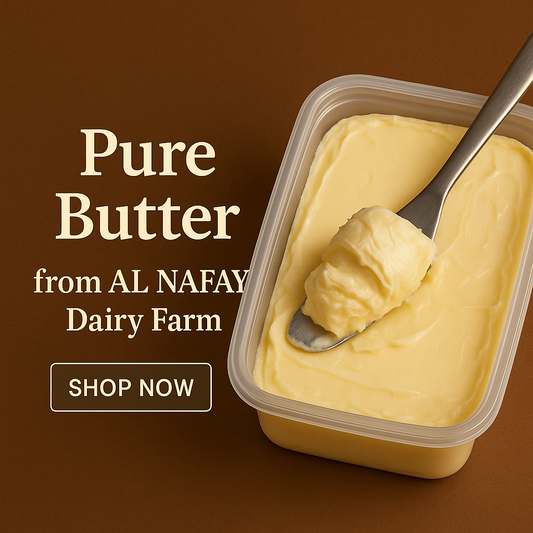 🧈 Pure Butter – Creamy & Rich Taste | Alnafay Dairy Farm