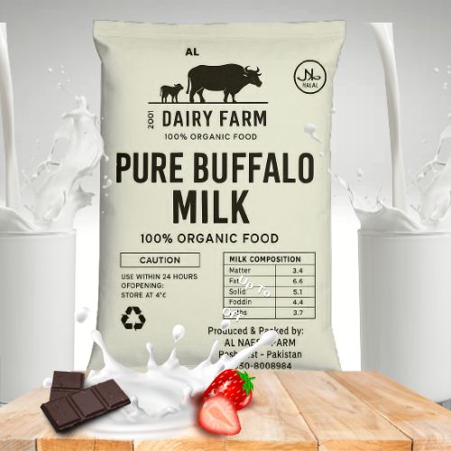 Fresh Buffalo Milk – Creamy, Rich 🥛🐃 | Alnafay Dairy Farm