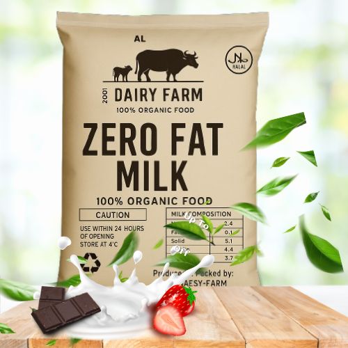 Zero Fat Milk – Pure, Light & Healthy 🥛💪 | Alnafay Dairy Farm