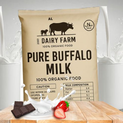 Fresh Buffalo Milk – Creamy, Rich 🥛🐃 | Alnafay Dairy Farm
