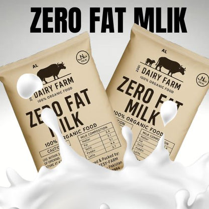 Zero Fat Milk – Pure, Light & Healthy 🥛💪 | Alnafay Dairy Farm