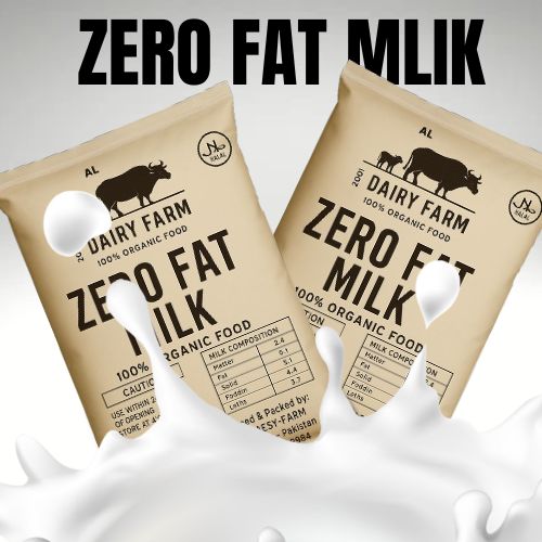 Zero Fat Milk – Pure, Light & Healthy 🥛💪 | Alnafay Dairy Farm