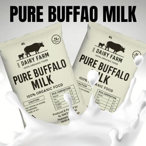 Fresh Buffalo Milk – Creamy, Rich 🥛🐃 | Alnafay Dairy Farm
